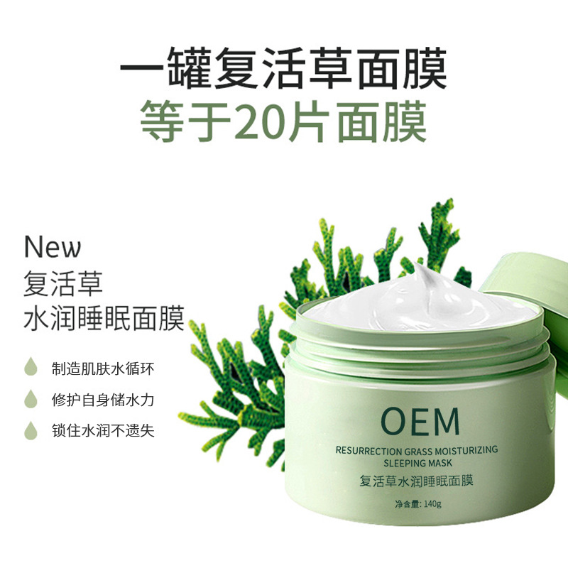 法思丽_复活草睡眠面膜OEM
